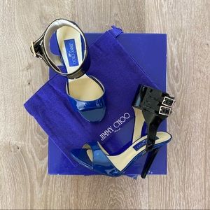 Jimmy Choo for H&M “Reddish Blue” Shoes